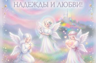 открытки ангелы День Надежды Веры и Любови