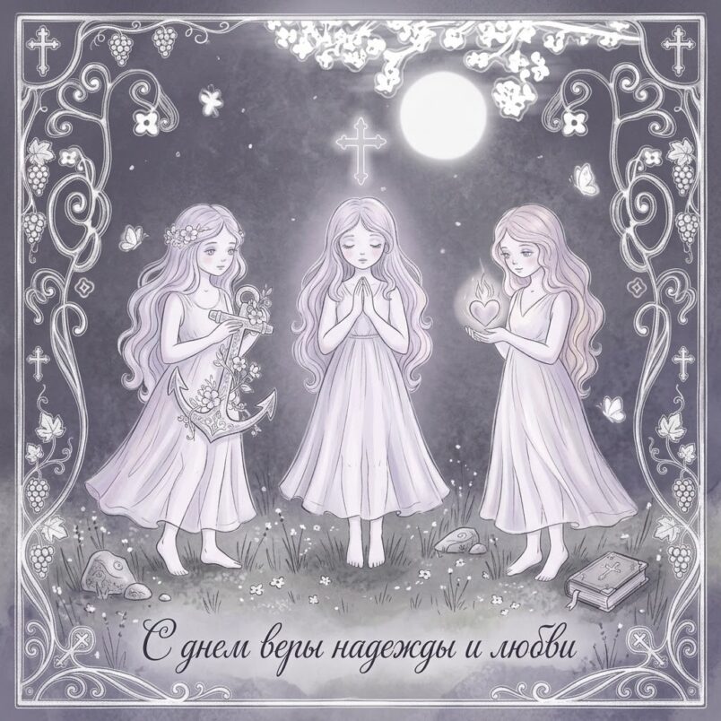 картинки открытки Веры Надежды Любви скачать